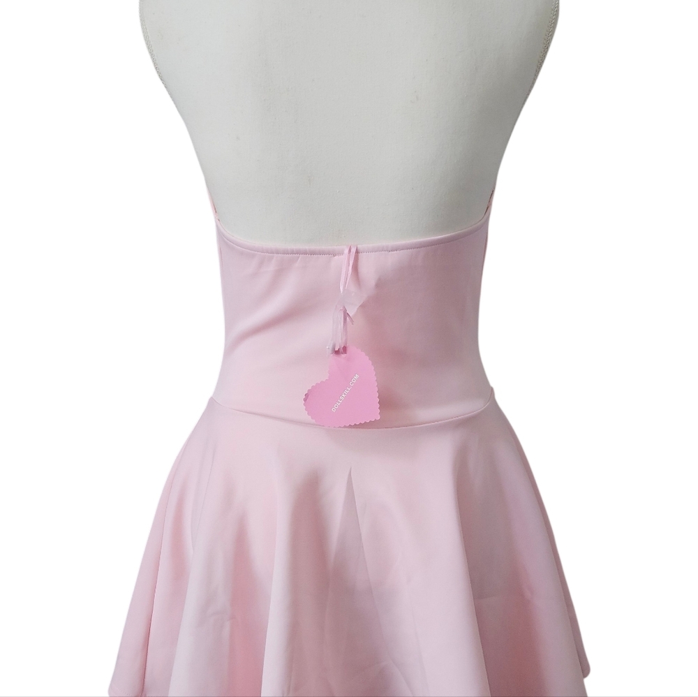 NWT Fearless Love Halter Dress - Pink Sugar Thrillz XXL - Picture 4 of 5